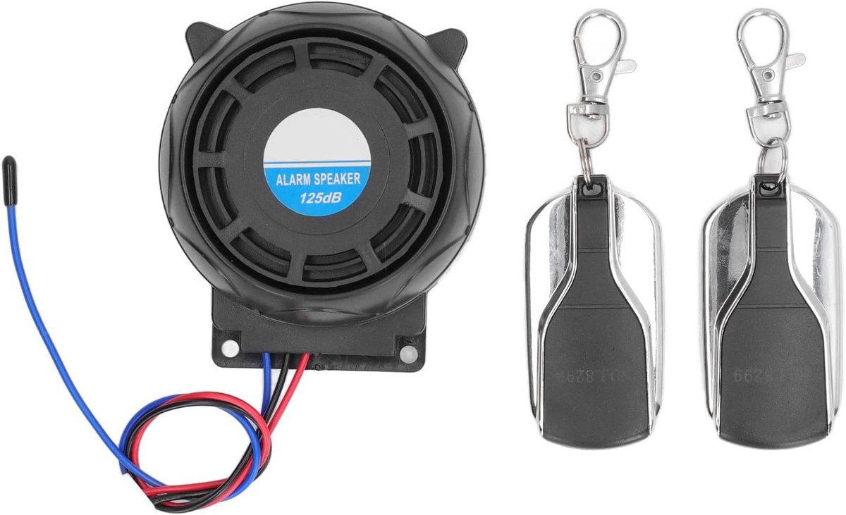SnelShoppen - Motorcycle Alarm System - Anti Diefstal Systeem voor Motorfietsen - Actieradius 150M - 2 Afstandsbedieningen voor Scooters