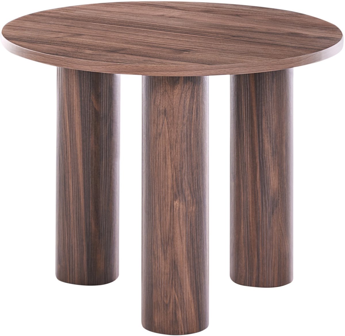SENOIA - Salontafel - Donkerbruin - ø 60 cm - MDF