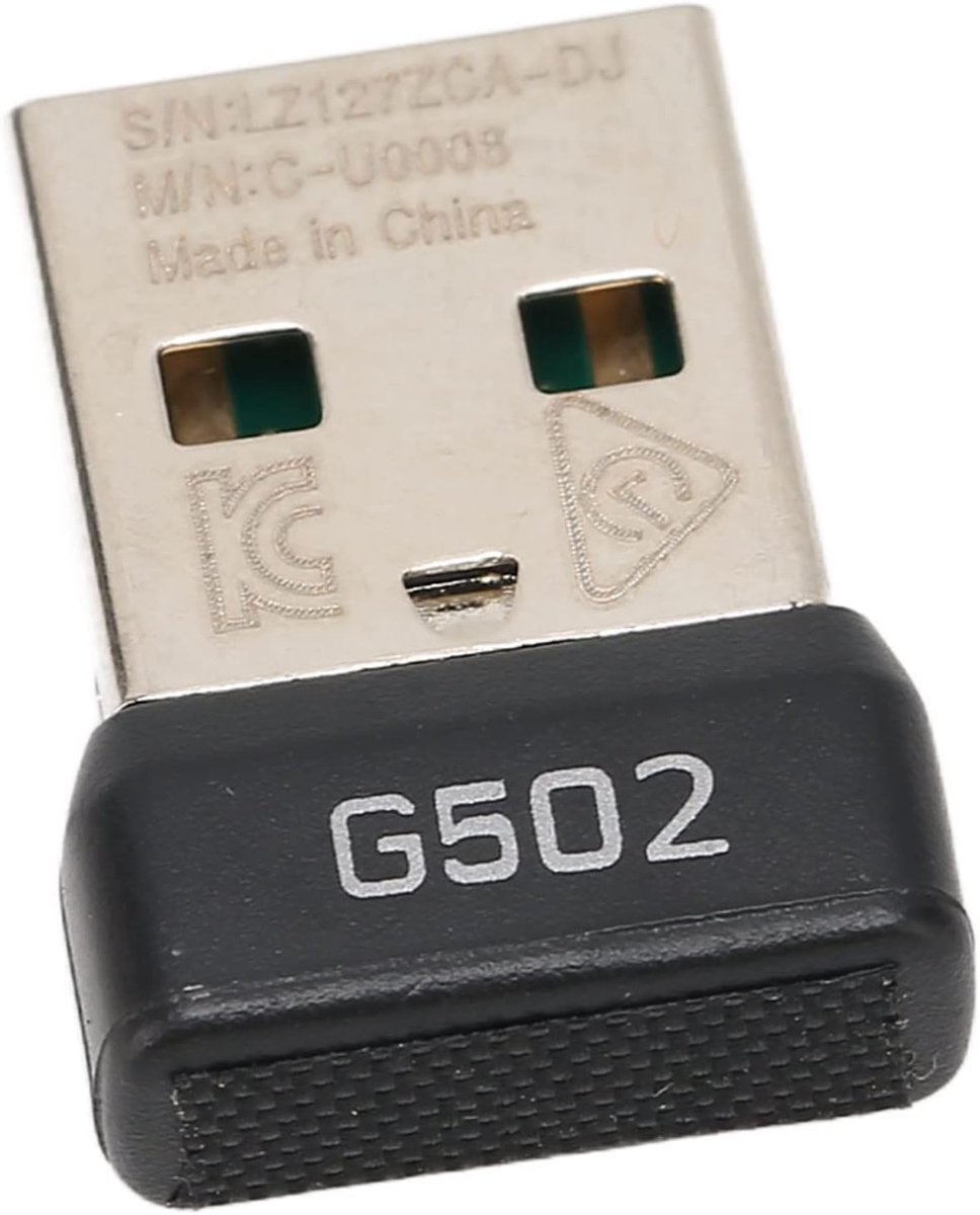 2.4GHz Draadloze USB-Ontvanger Adapter voor Muis - Stabiele Plug & Play Verbinding
