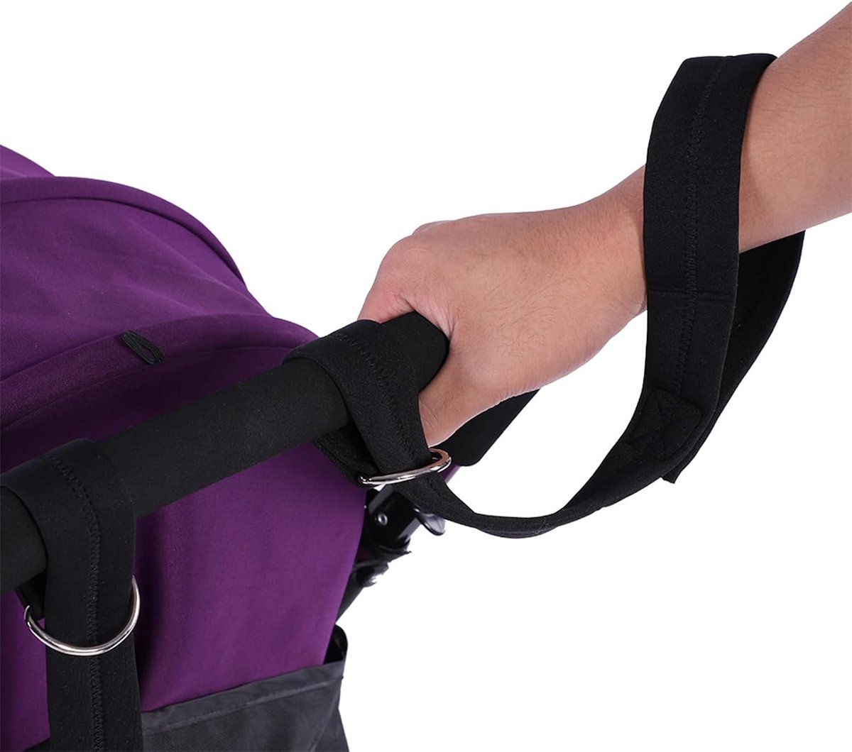 SnelShoppen - Baby Kinderwagen Veiligheid Polsband, Veiligheidsband voor Kinderwagen en Rolstoel, Verstelbare Handband voor Kindveiligheid
