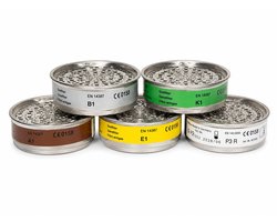 Bartels Rieger Filter 24 P2R Ademhalingsfilter – P2 Partikelfilter – 5 Stuks – EN 143 – Voor Herbruikbare Half- en Volgelaatsmaskers