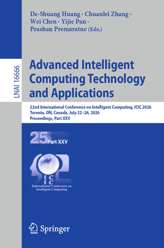 Lecture Notes in Computer Science16666- Advanced Intelligent ... - cover