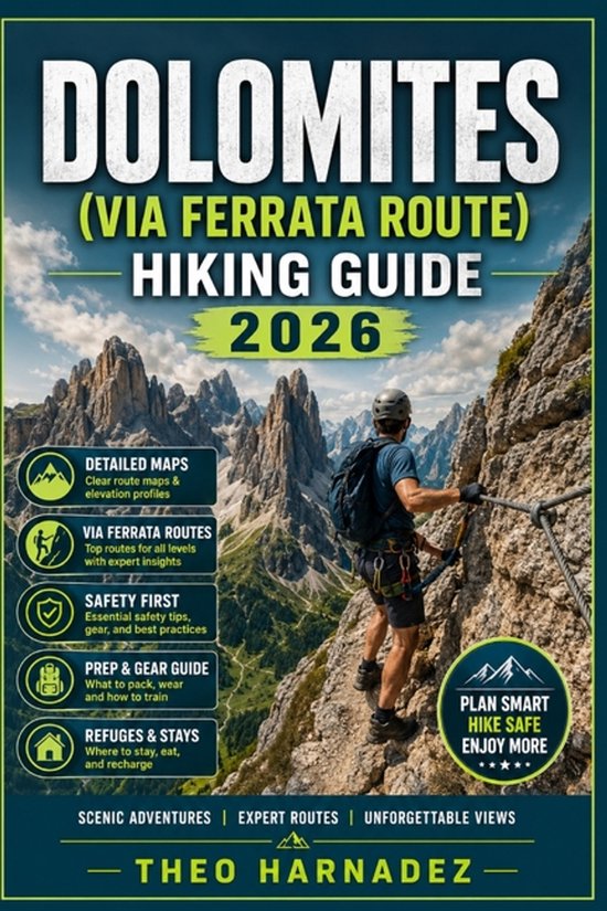 Untamed Routes- Dolomites (Via Ferrata Route) Hiking Guide - cover
