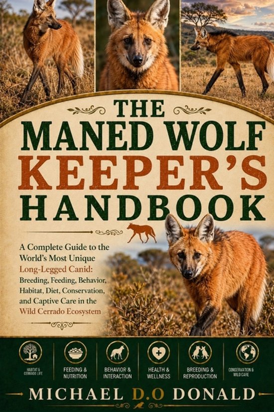 The Maned Wolf Keeper's Handbook - cover