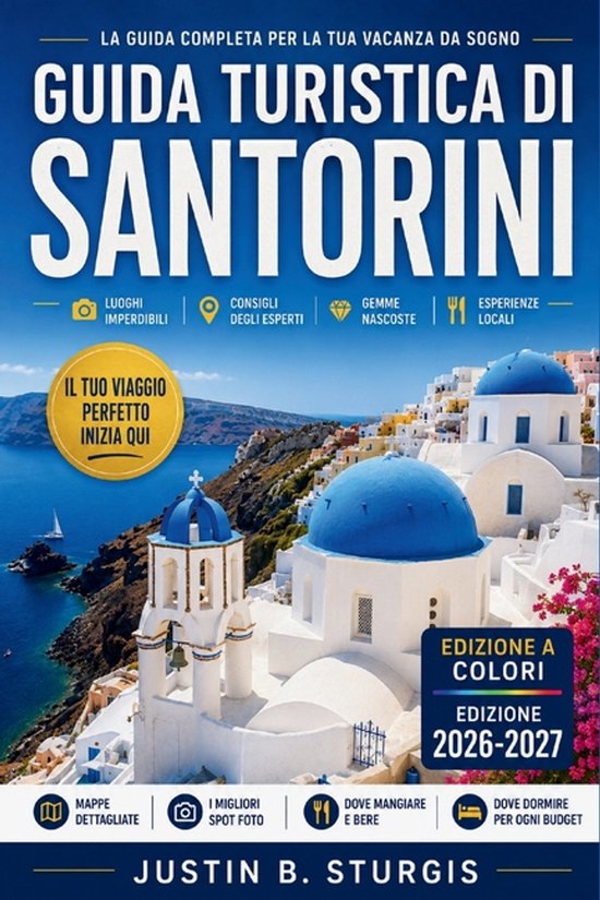 Guida Turistica Di Santorini 2026-2027 - cover