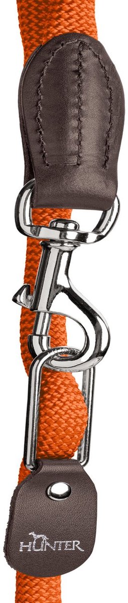 Hunter Looplijn Vario Freestyle - Hondenriem - Ø10x200 cm Oranje
