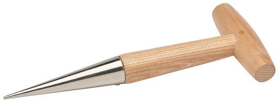 Draper Heritage roestvrijstalen pootstok met essenhouten handvat van Draper — afbeelding 2