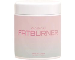 Cabau - Fatburner / Vetverbrander - Green Tea Lemon - Stimuleert vetverbranding - Minder snoepen - Meer energie - 300 gram