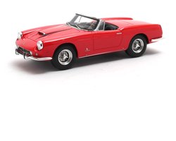 Modelauto Ferrari 400 Superamerica Pininfarina cabriolet open 1960 red - Schaal 1:43