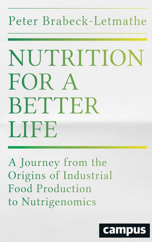 Nutrition for a Better Life - cover