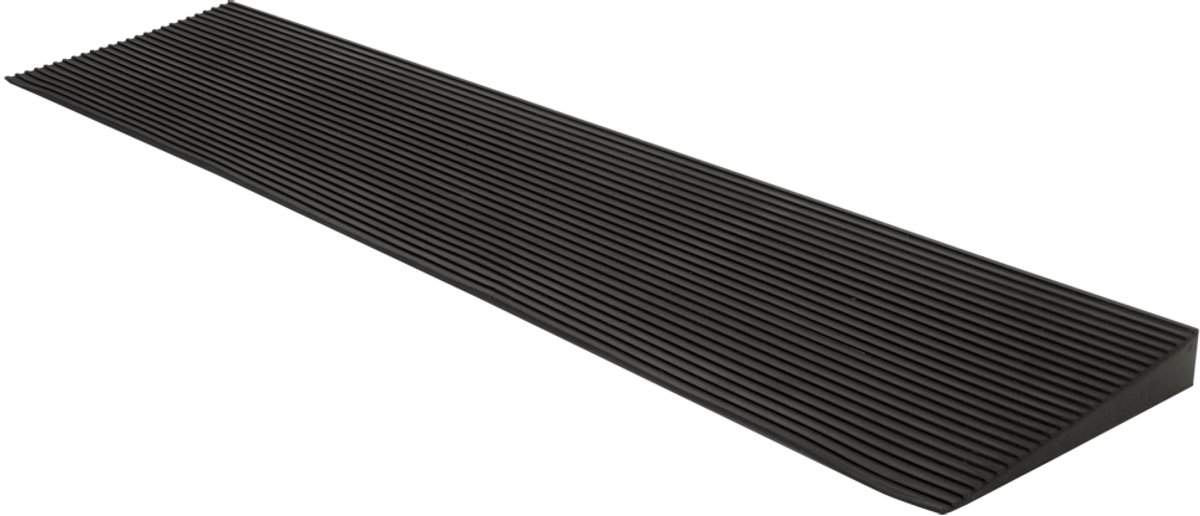 Rubberen oprit – Toegangsoprit, stoeprandoprit, rolstoeloprit, opritwig, drempeloprit, drempelhulp, opstapoprit – Hoogte: 30 mm – Kingpower