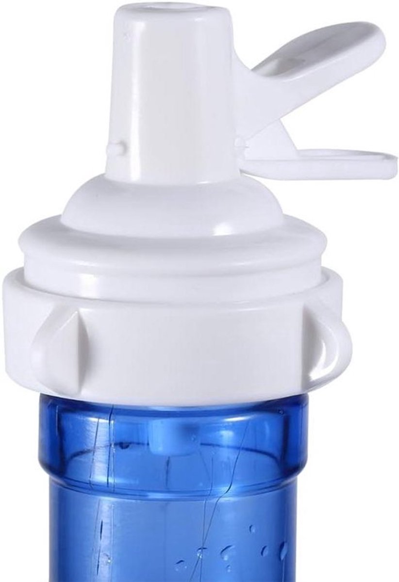 Universeel waterdispenserventiel 48mm - Hygiënische kraan voor jerrycans en flessen - Geschikt voor kamperen, sport en thuisgebruik