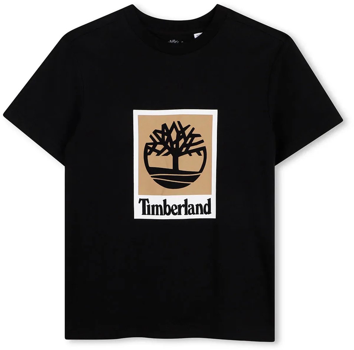 Timberland T60969 T-shirt Met Korte Mouwen 10 Years Jongen Zwart