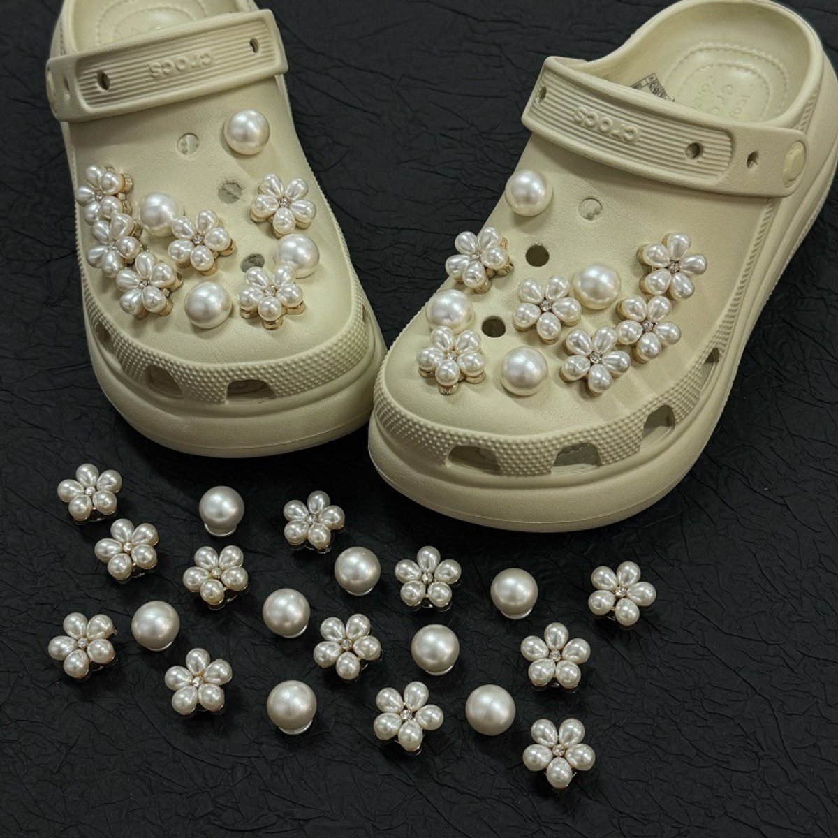 Schoenaccessoires-geschikt voor crocs charms- geschikt voor crocs pins- geschikt voor crocs Accessoires- geschikt voor Crocs Jibbitz-CJ-434 Perzikvijg 2
