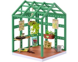 Miniverse - Spaces Starter Pack Greenhouse-Knutselset - Bouwpakket- Maak Je Eigen Mini Plantenkas!