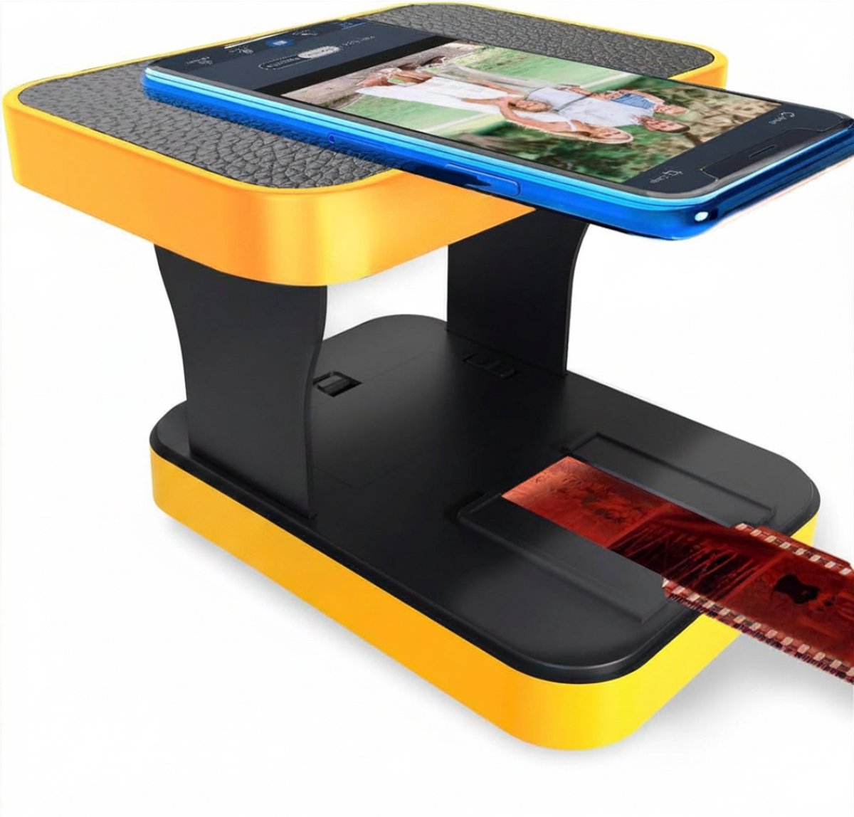 SNJY® Negatiefscanner - Dia Scanner - Digitaal Maken Foto - 35 mm - Zwart/Geel