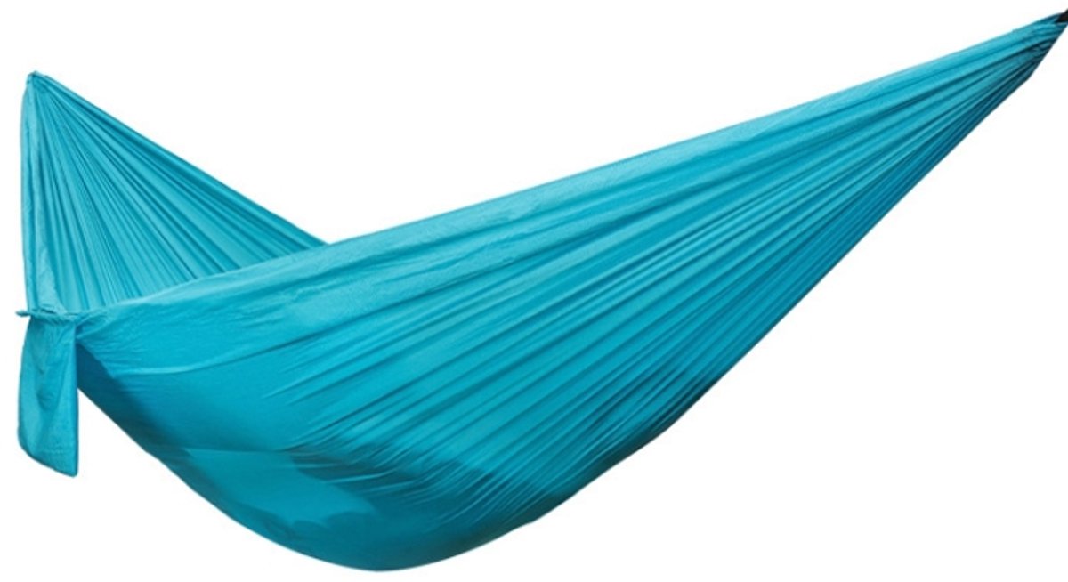 245 x 90 cm Outdoor Hangmat Camping Nylon Enkele Schommel, Willekeurige Kleur Levering