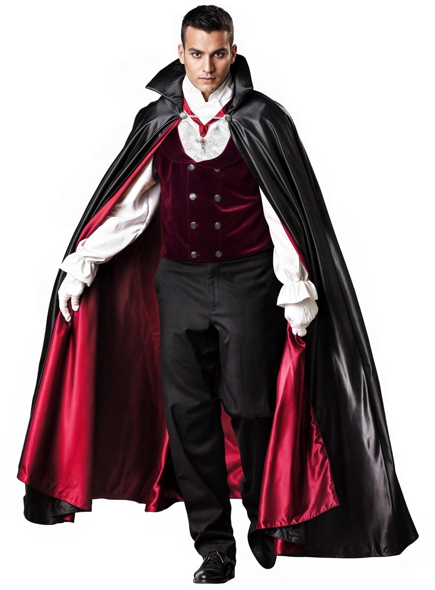 Vampier Kostuum - Carnaval Halloween Fasching