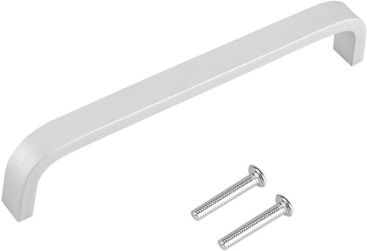 Zilver Keukenhandvat, Meubelhandvat van Aluminiumlegering, Kasthandvat met Schroeven, Lade