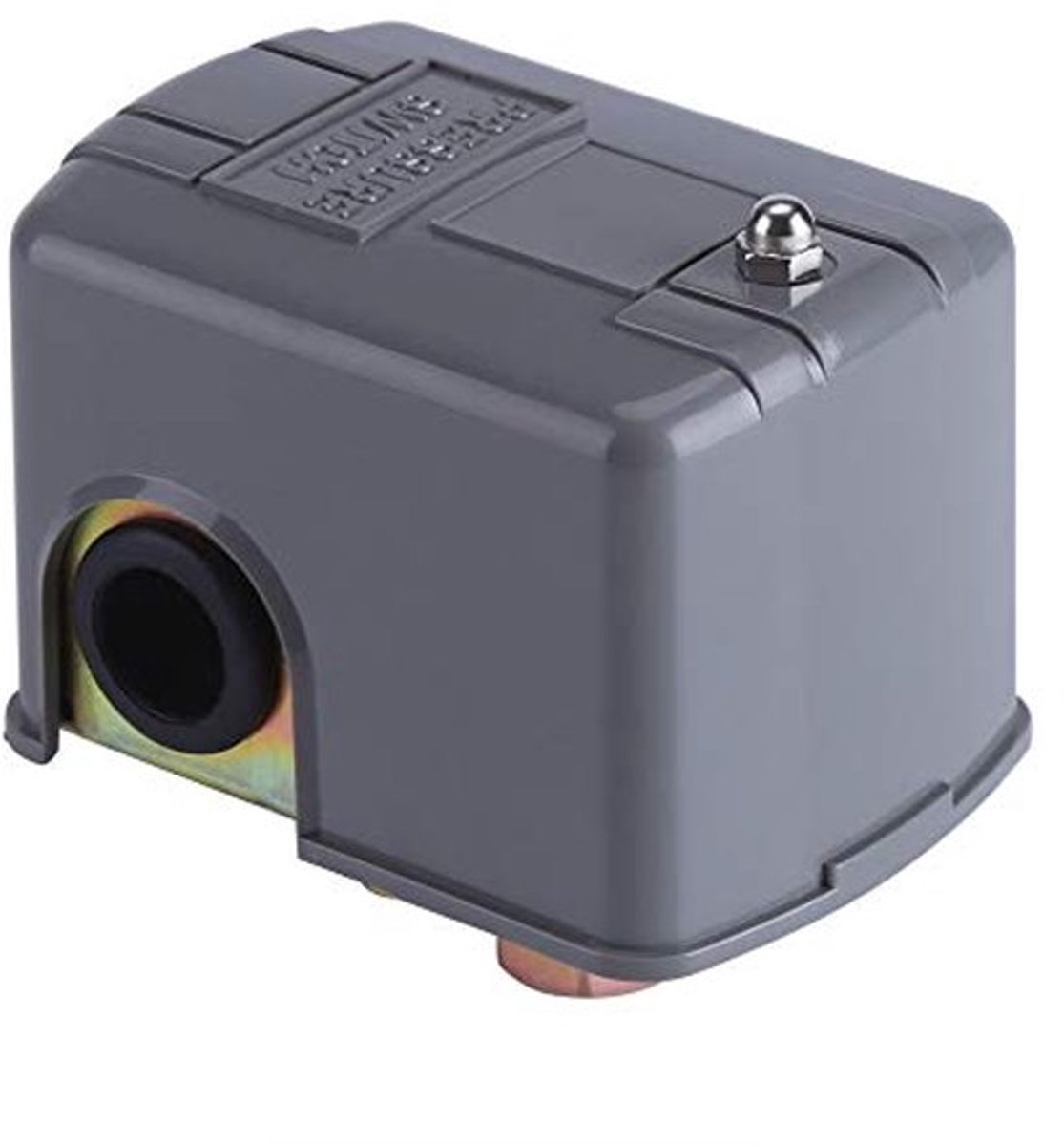 Waterpomp, drukschakelaar, 40-60 PSI, 110V-230V, verstelbare dubbele veerstang met lagedrukbeveiliging, ideaal voor zelfaanzuigende tuinwaterpomp