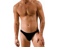 Sexy zwemslip mannen laag model - zwembroek - zwart - maat L/XL