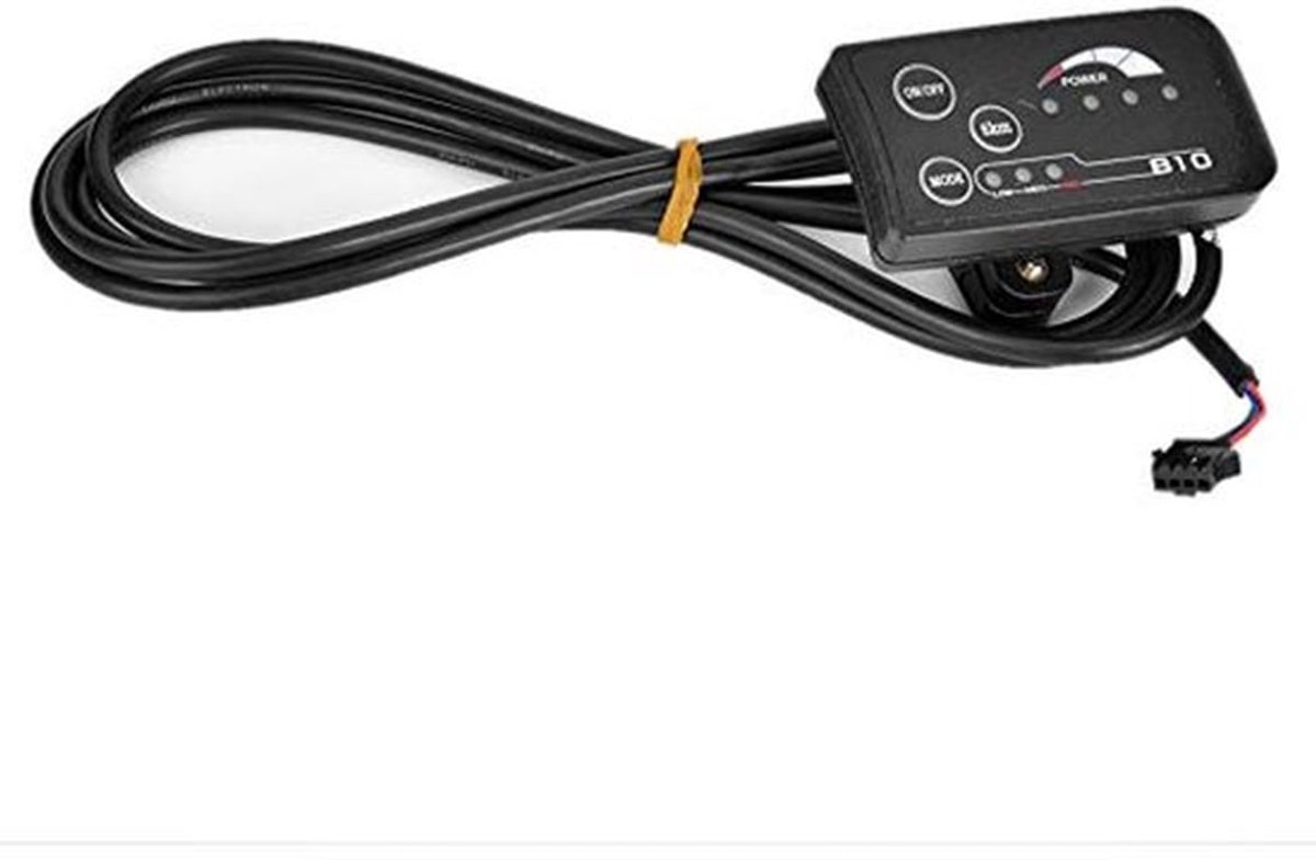 LCD-schermpaneel, elektrische fiets 810 LED-scherm met 4-draads kabelbedieningspaneel