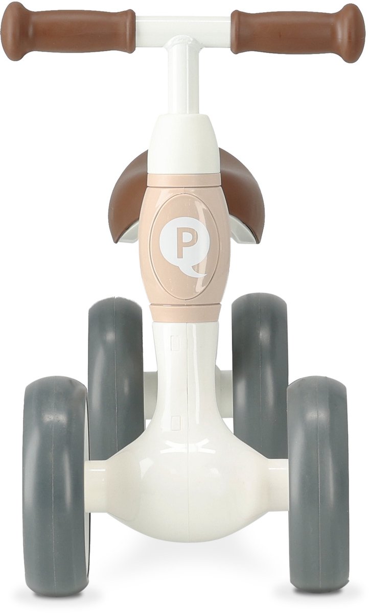 Qplay Cutey Loopfiets - Peuter Balansfiets - Lichtgewicht - Beige thumbnail 4