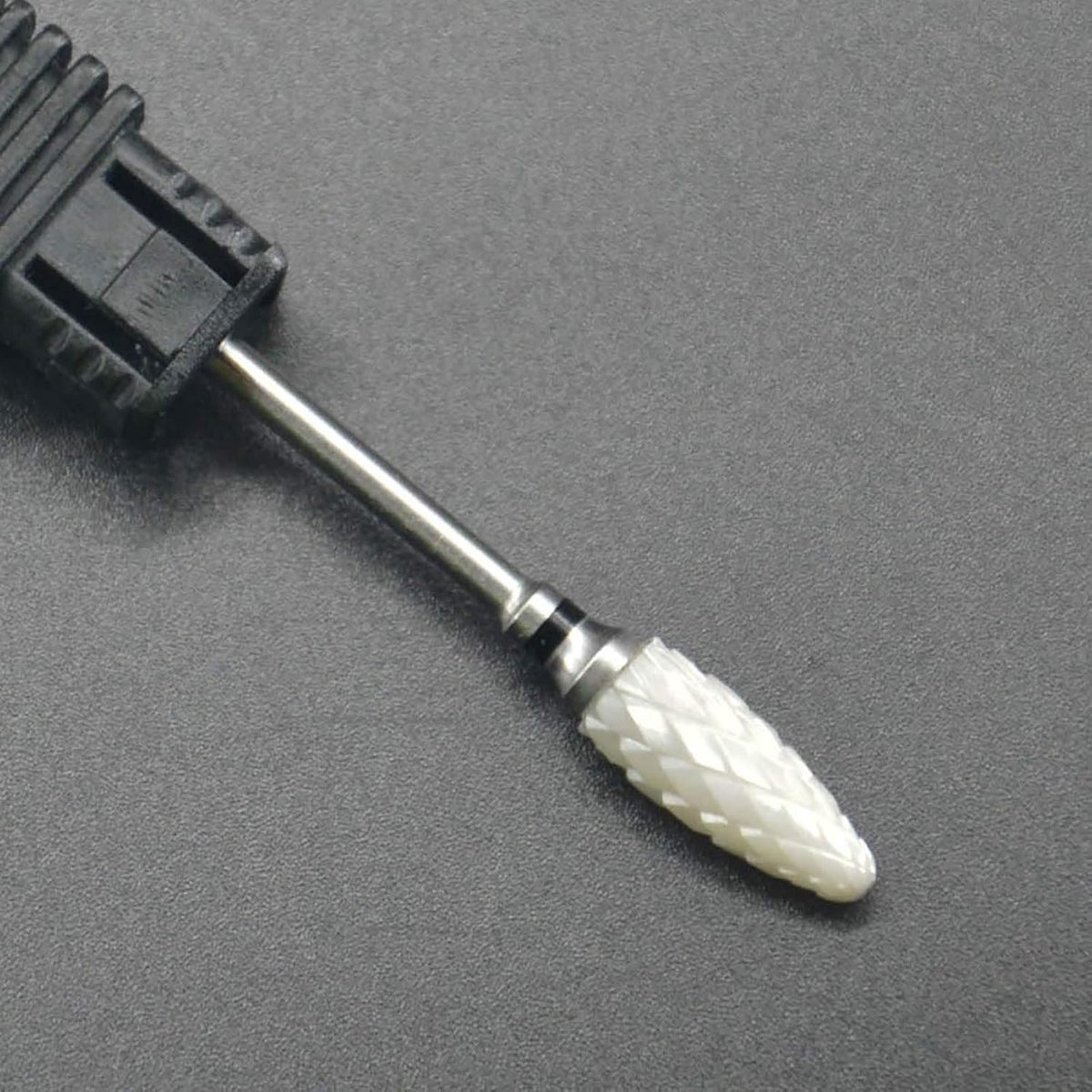 Keramische Slijpkop 2.35mm Shank voor Nageldrukker - Draagbare Nagelboor voor Nail Art, Polijsten en Verwijderen van Nagelriemen
