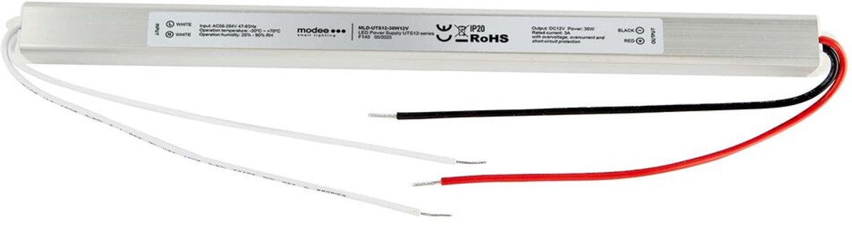 Modee LED Driver 36W - 12V 3A - AC 88-264V - IP20 - Schakelende Voeding