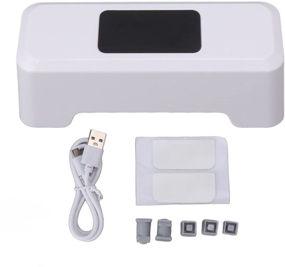 Bewegingssensor Automatische Toiletspoeler IPX5 Waterdichte Contactloze Spoelknop Witte Toiletspoeler Voor Thuis En Openbaar Gebruik Voor De Meeste Huizen En Openbare Toiletten Met Infraroodsensor