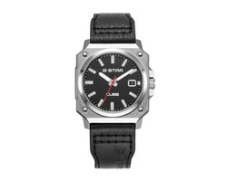 G-Star GSW.508.01 - Horloge - Leer - Zwart - 41 mm
