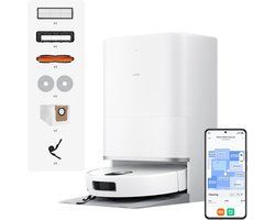 Xiaomi Robot Vacuum 5 | Robotstofzuiger | 20000Pa zuigkracht | Dweilfunctie | Slimme navigatie | Zelfreinigend station | App bediening