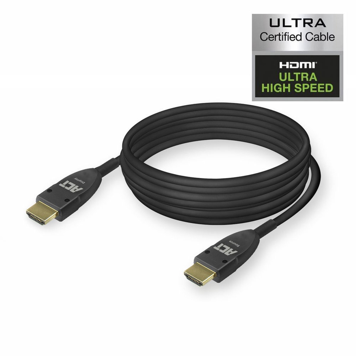 ACT AK4144 HDMI kabel 20 m HDMI Type A (Standaard) Zwart
