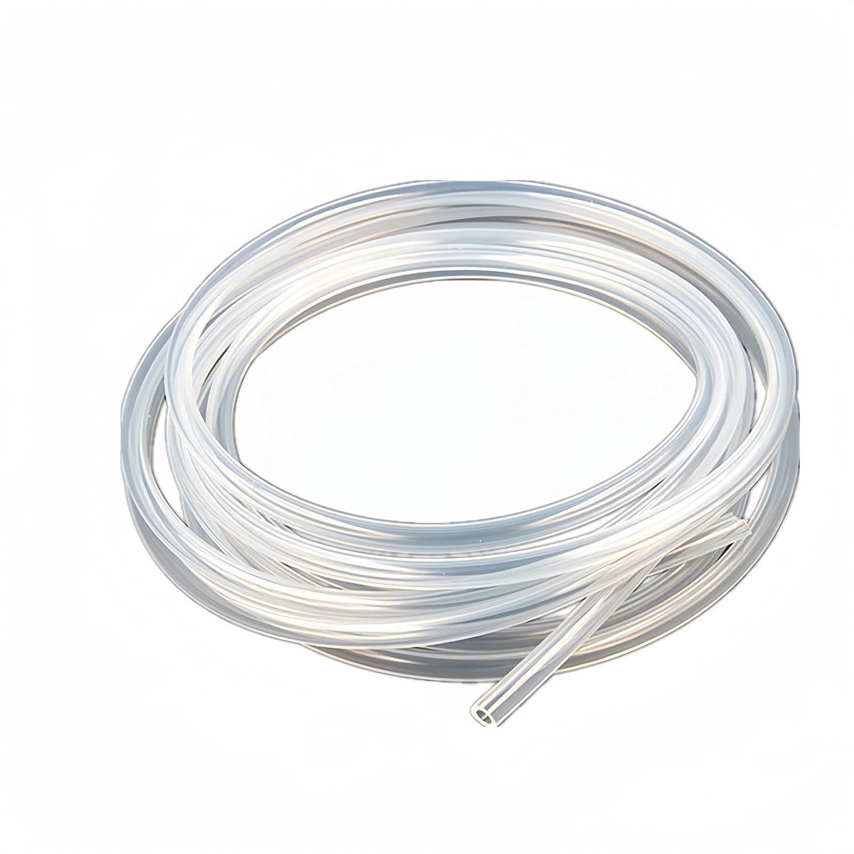 Transparante Siliconen Slang 4mm ID 7mm OD 10m - Voedselveilige Slang voor Luchtpomp en Vloeistofoverdracht