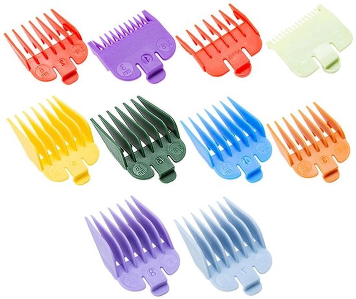 10 stuks Haartrimmer Kam, Meerdere maten limietkammen voor de meeste trimmers, Vervangende trimmer accessoires