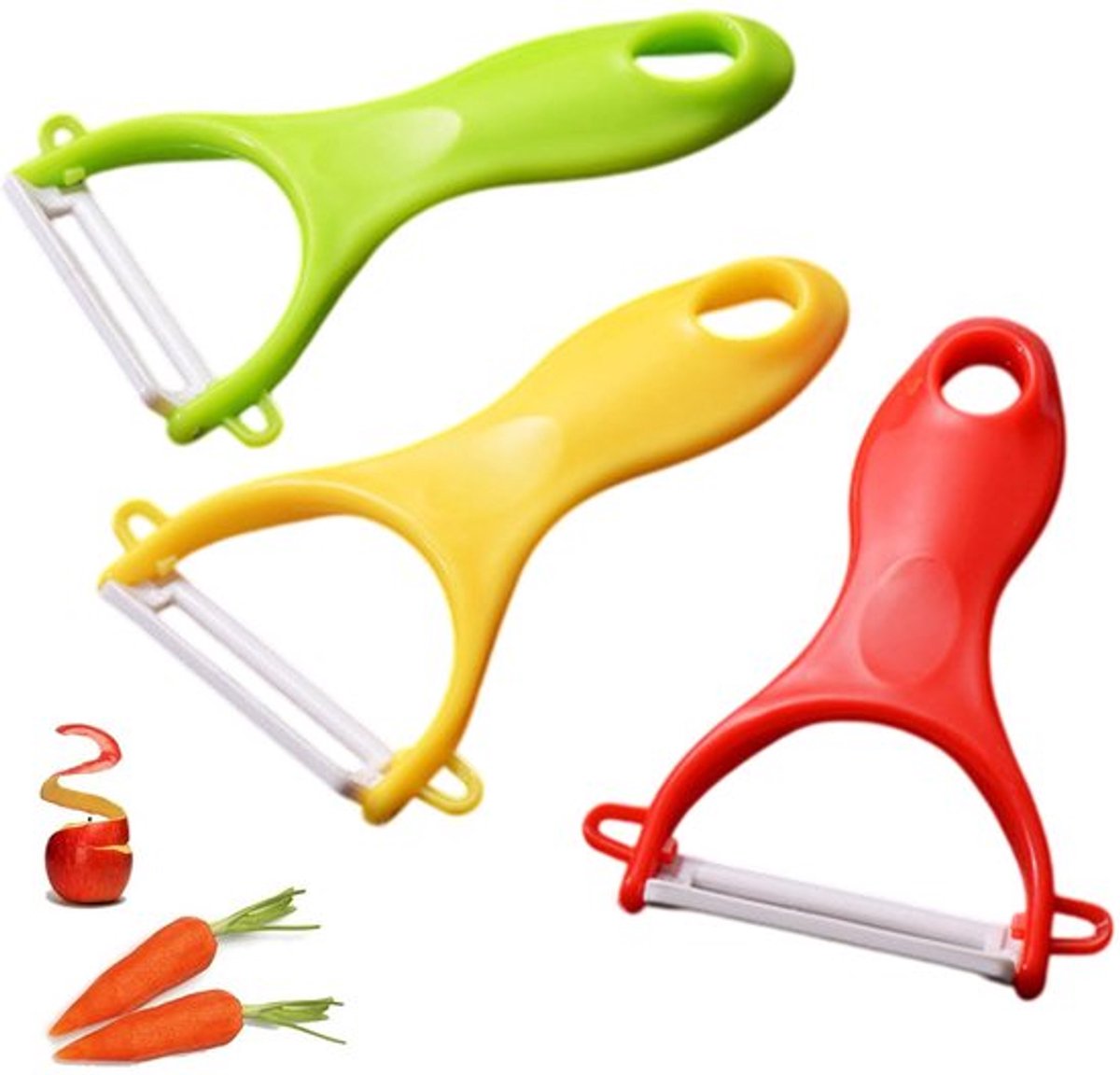 Groenten Schiller Geavanceerde Keramische Schiller Plastic Trade-Sharp Roestpreventie -Set van