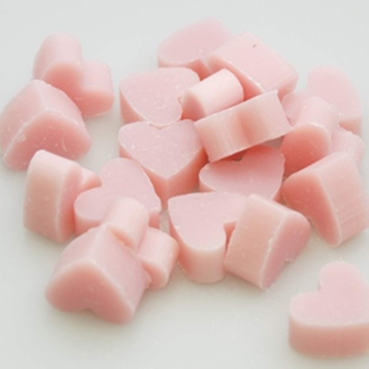 Dailygoods- Zeep mini schapenmelk - 100 stuks - Roze hartjes - Gastgeschenk - Natuurlijke verzorging - Geur Magnolie - Romige consistentie
