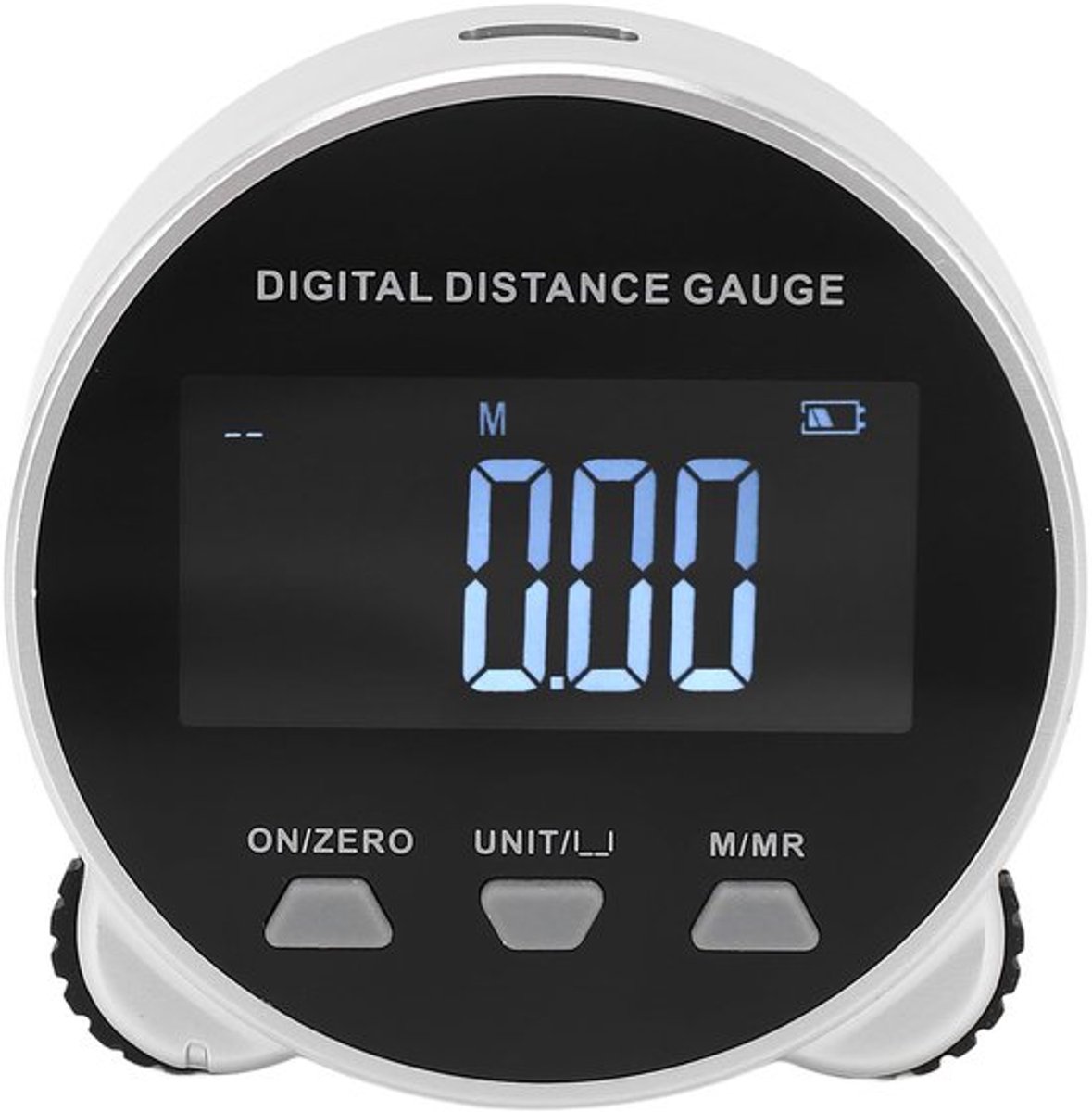 Digitale meetlint, 200 m lange afstand elektronische rollende liniaal LCD-display, 260 mAH batterij, USB oplaadbare rolafstand meetinstrument voor ronde platte gebogen diameter