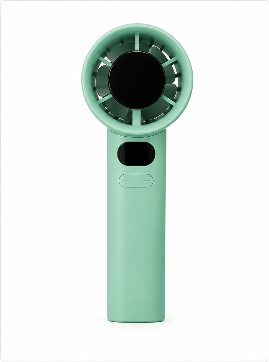 Draagbare USB Oplaadbare Handventilator – Mini Ventilator met 3 Snelheden