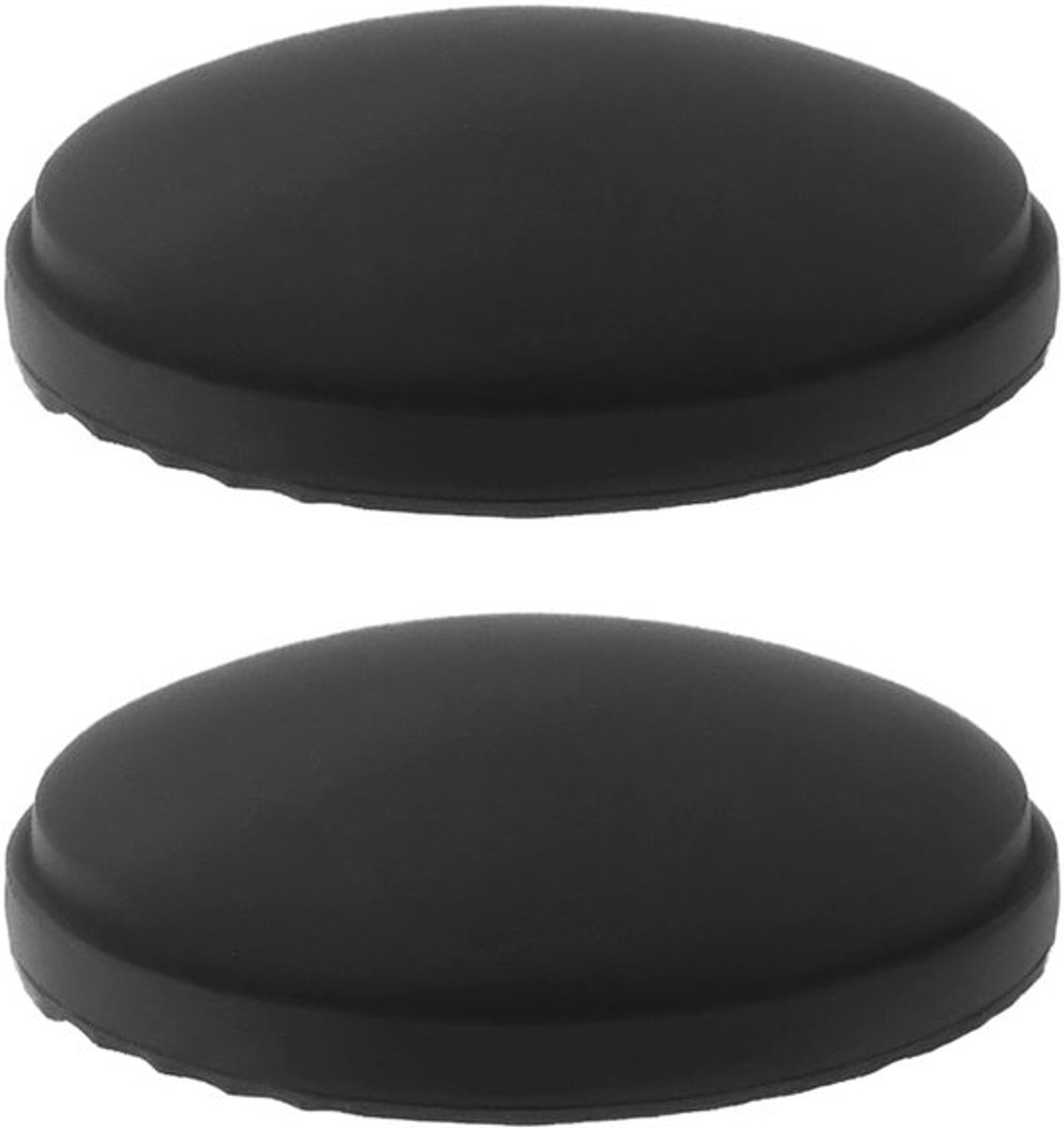 2Pcs Silicone Button Cover Switch Seal Accessoires Vervangingsonderdeel 108-000-034 Compatibel met MAGLITE C/D Zaklamp Zwart