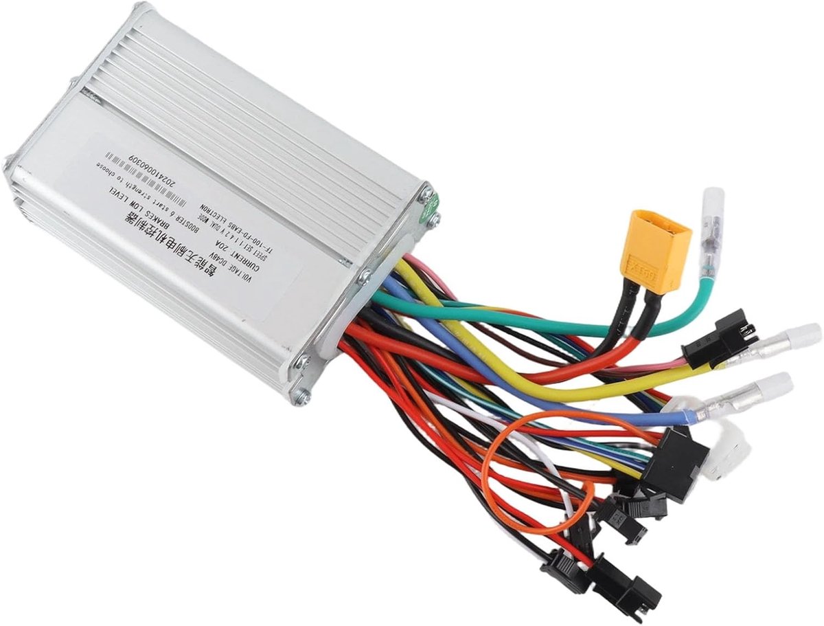 SnelShoppen - Brushless Controller 48V 20A Elektrische Scooter Controller voor KUGOO M4 en M4 PRO - Eenvoudige Installatie, Energiebesparend, Compatib