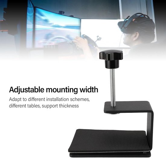 SIM Racing Shifter Mount - Gear Shifter Houder - Race Simulators - Verstelbare Klem — afbeelding 3