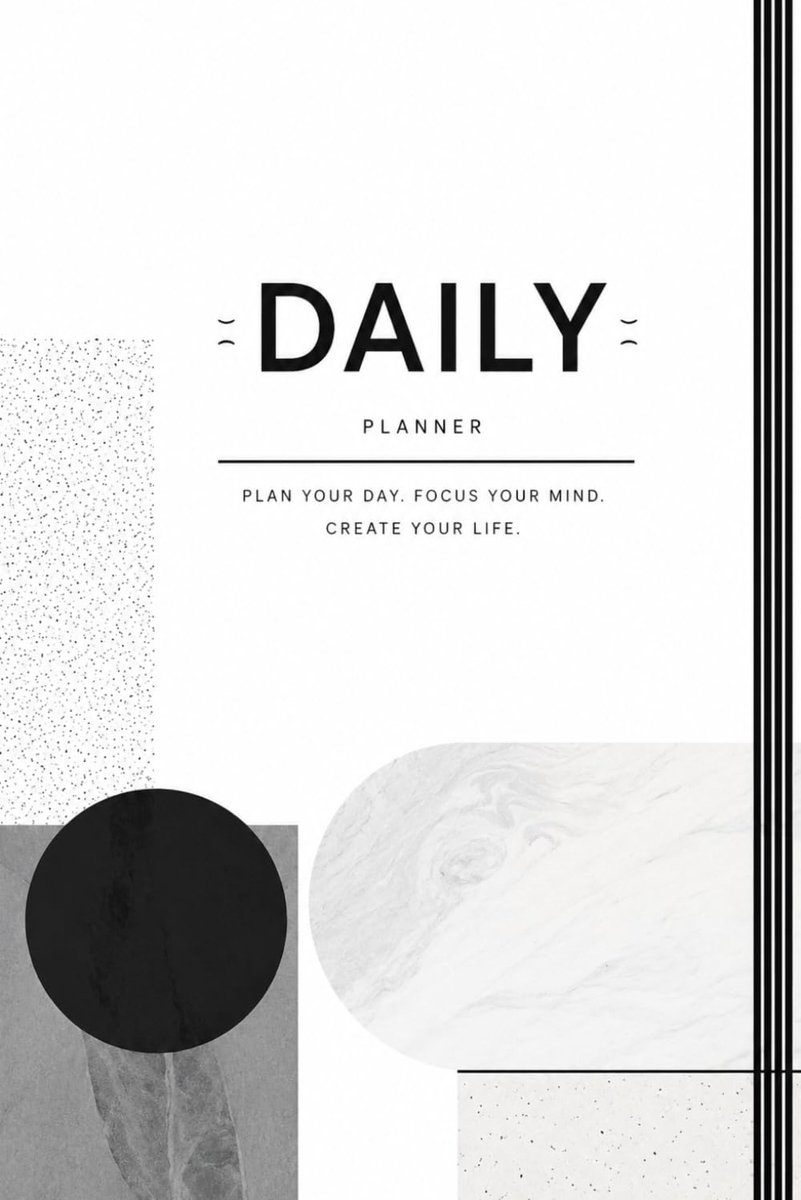 SnelShoppen - Daily Planner Book met Uurrooster - ADHD Planner - Ongeorganiseerd - Tijdblok Planning - To Do Lijst - College Benodigdheden - 6x9 Inch