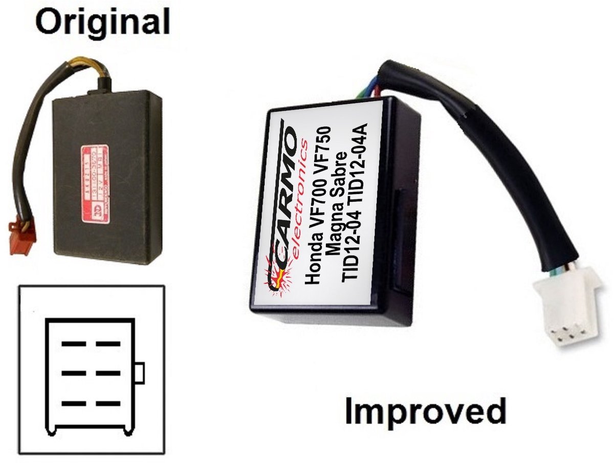 Carmo CARI-HO-VF700-VF750 Honda VF700 VF750 - ontsteking CDI ECU