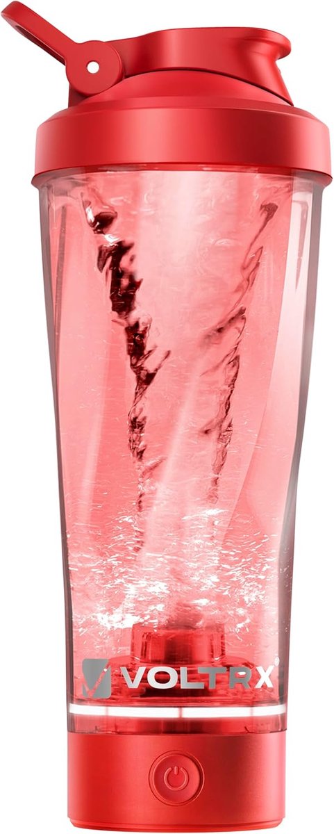 SnelShoppen - Elektrische Protein Shaker 600ml - USB Oplaadbare Vortex Mixer - BPA Vrij Tritan - Voor Perfecte Eiwitshakes en Sportdranken