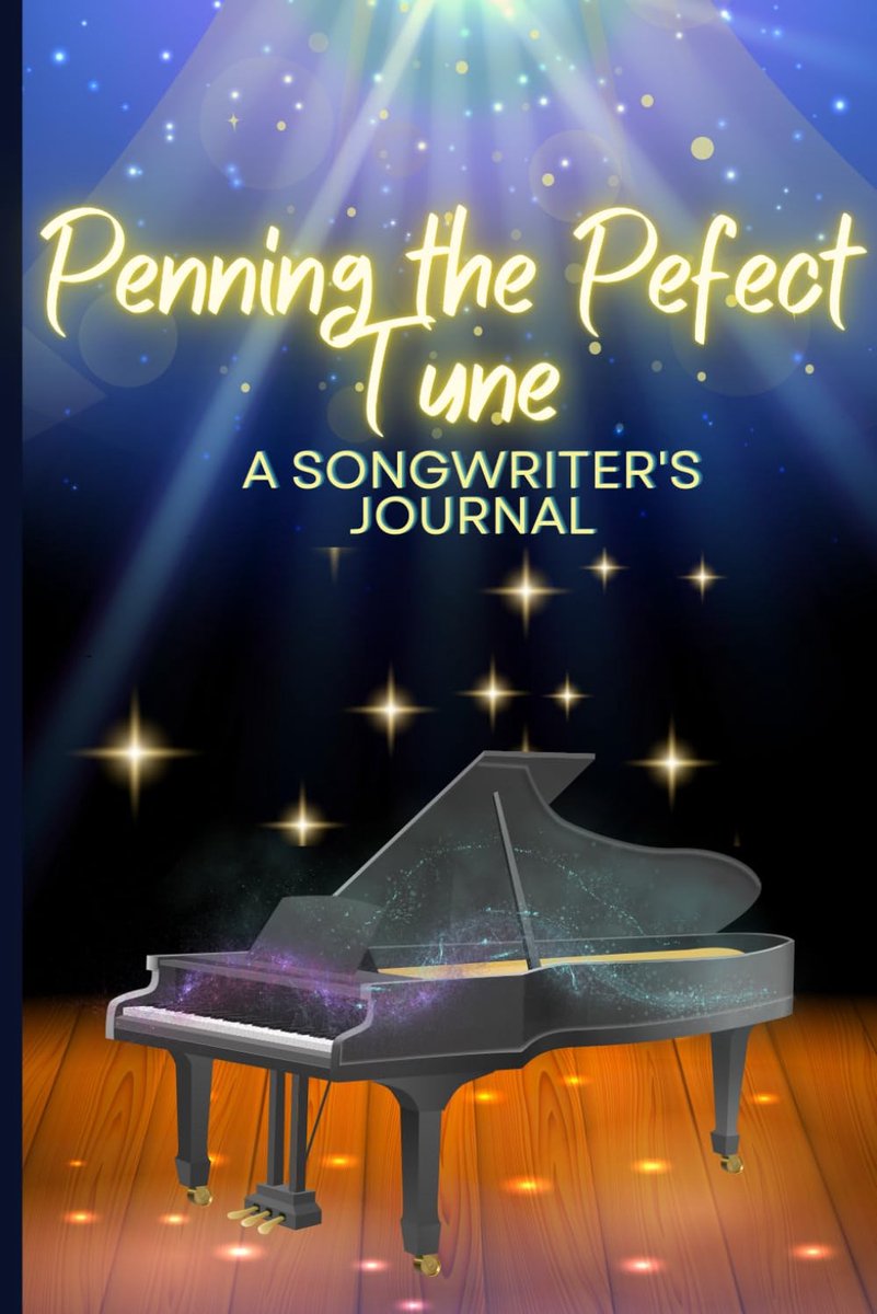 SnelShoppen - Penning The Perfect Tune: Songwriter's Journal, Creatief Notitieboek voor Liedjes, 120 Pagina's, Perfect voor Muzikanten en Componisten,