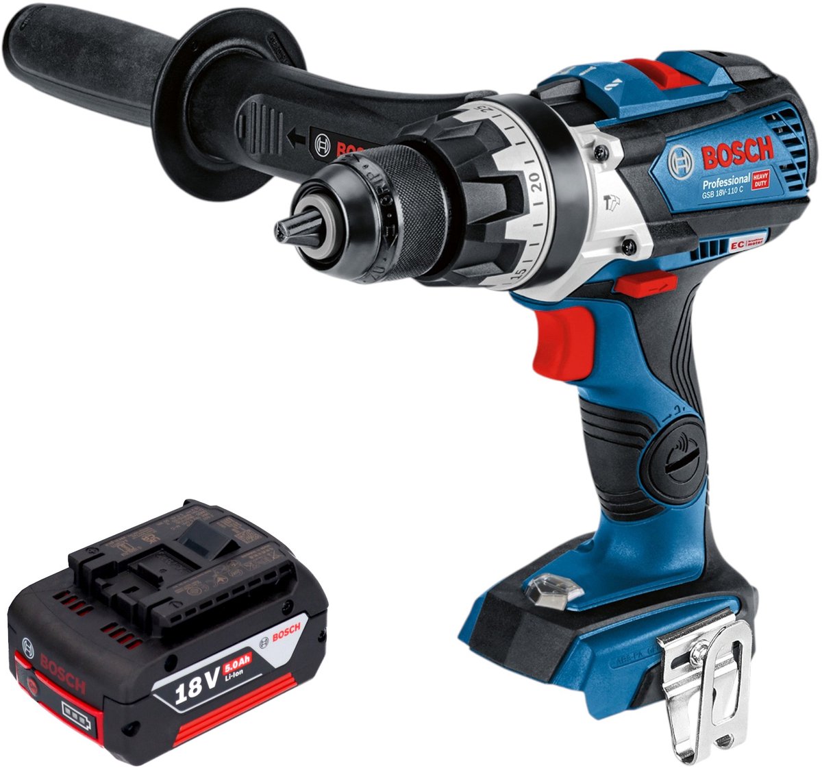 Bosch GSB 18V-110 C,'doos, solo ( 06019G0309 )
