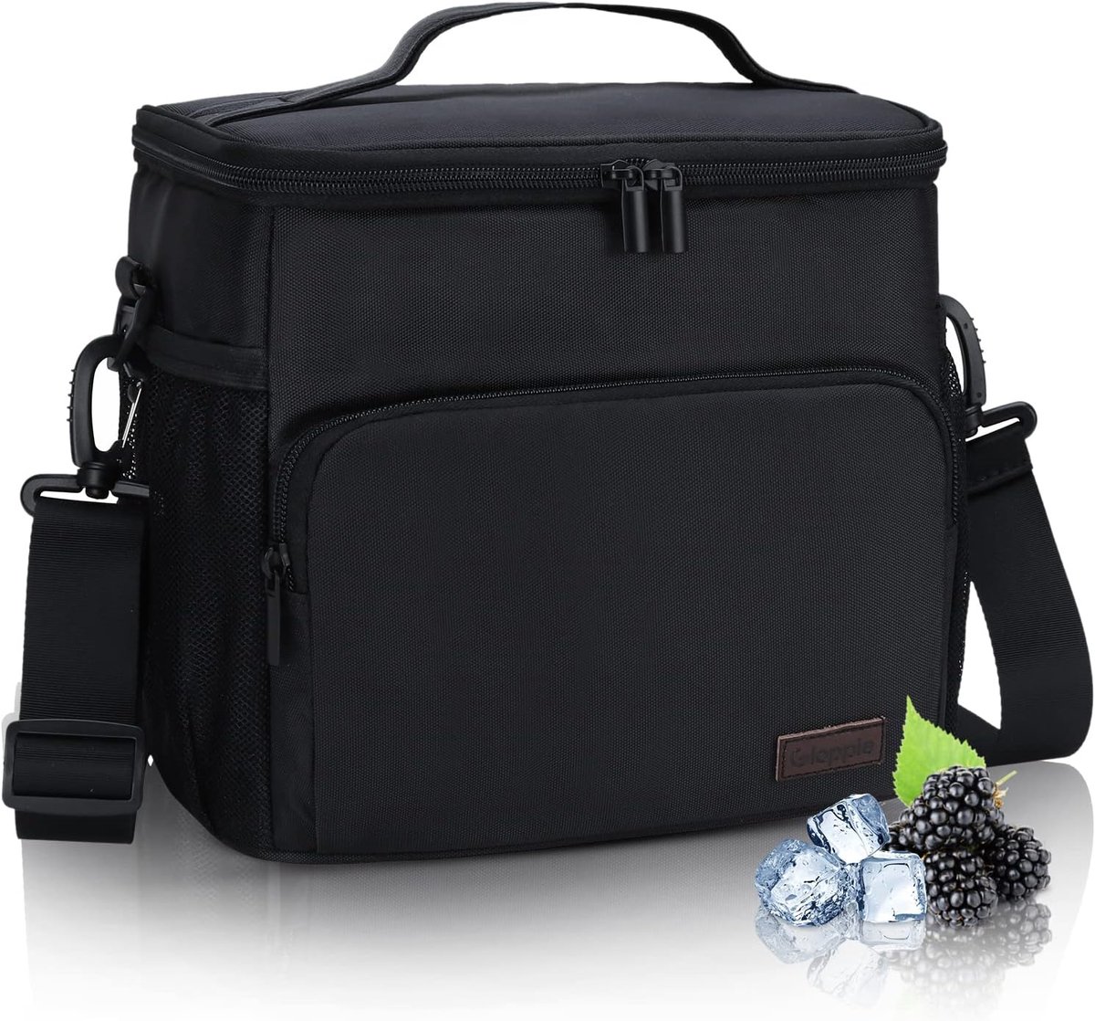 SnelShoppen - Isolerende Lunchtas 10L voor Mannen, Waterdichte Thermo Tas met Hand- en Schouderriem, Perfect voor Picknick, Barbecue, Camping en Kanto