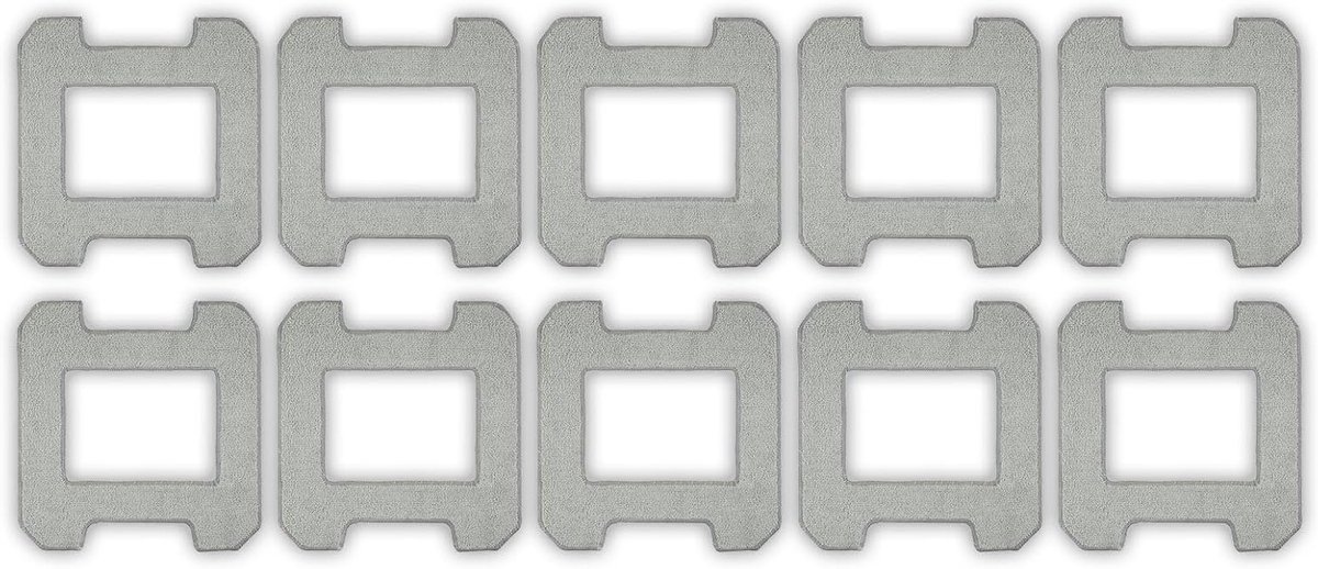 Vervangende Wisser Covers voor Ecovacs Winbot W2 PRO en W1 - Wasbare Microvezel Accessoires voor Ramen reinigen