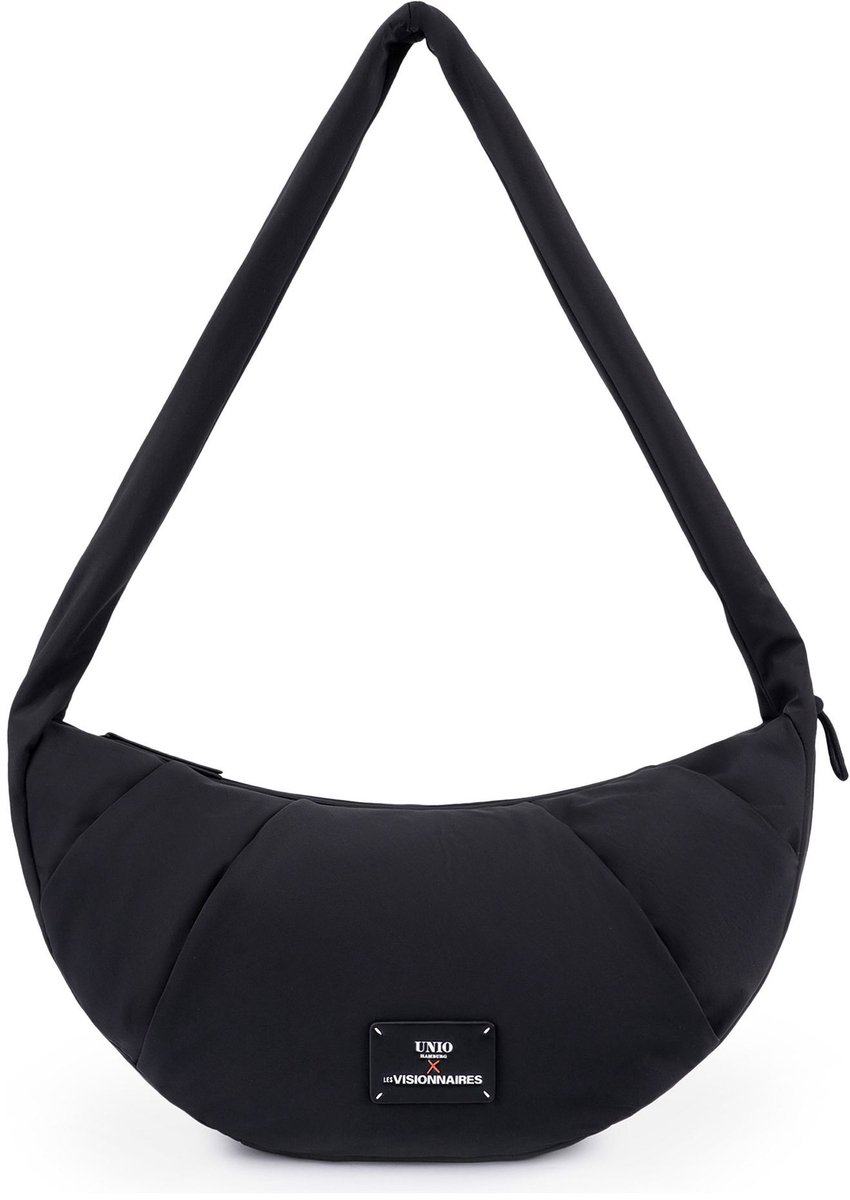 Unio Hamburg x Les Visionnaires schoudertas Blackline Unio Vancouver Black zwart
